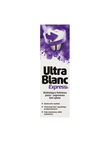 Ultrablanc Express pasta wybielająca fioletowa...