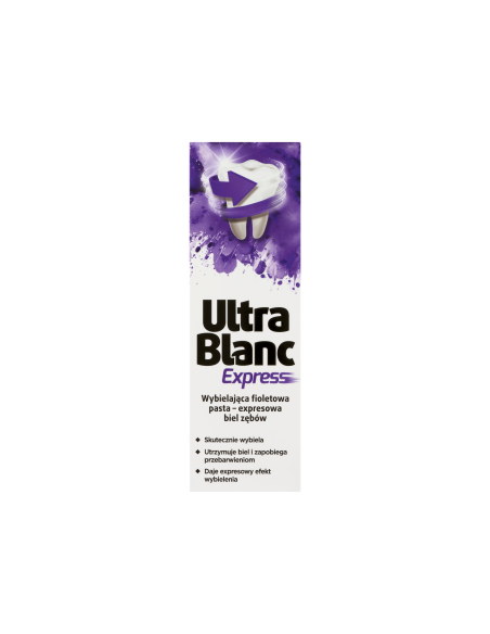 Ultrablanc Express pasta wybielająca fioletowa 75 ml