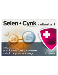 Selen + Cynk 30 tabletek (Aflofarm)