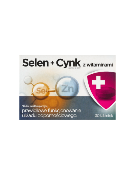 Selen + Cynk 30 tabletek (Aflofarm)