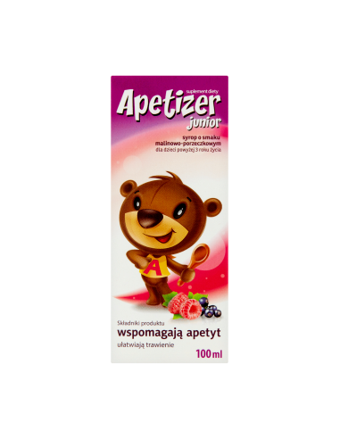 Apetizer Junior smak malinowo-porzeczkowy 100 ml