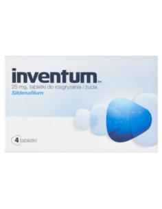 Inventum 25 mg 4 tabletki