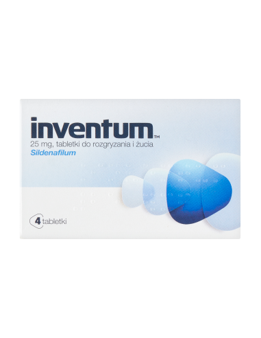 Inventum 25 mg 4 tabletki