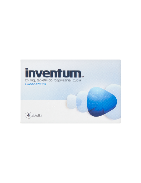 Inventum 25 mg 4 tabletki