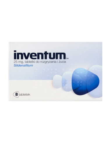 Inventum 25 mg 8 tabletek