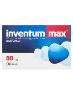 Inventum Max 50 mg 4 tabletki