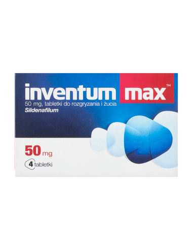 Inventum Max 50 mg 4 tabletki