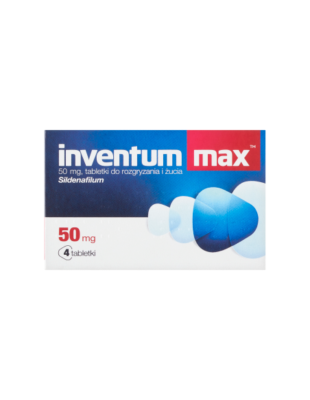 Inventum Max 50 mg 4 tabletki