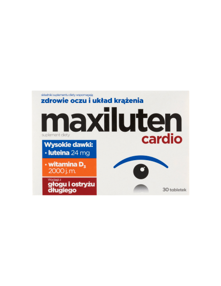 Maxiluten Cardio 30 tabletek