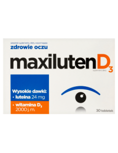 Maxiluten D3 30 tabletek