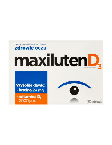 Maxiluten D3 30 tabletek