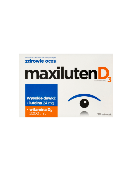 Maxiluten D3 30 tabletek