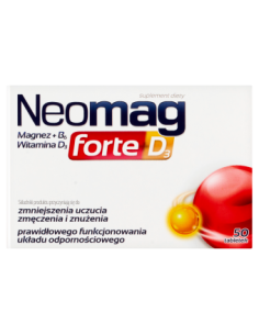 Neomag Forte D3 50 tabletek