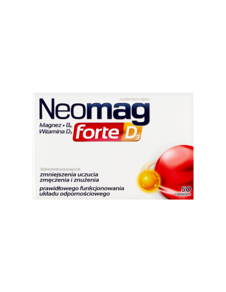 Neomag Forte D3 50 tabletek