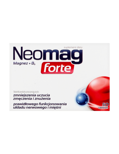NeoMag Forte 50 tabletek