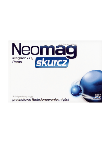 Neomag Skurcz 50 tabletek