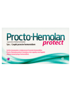 Procto-Hemolan Protect czopki 10 sztuk