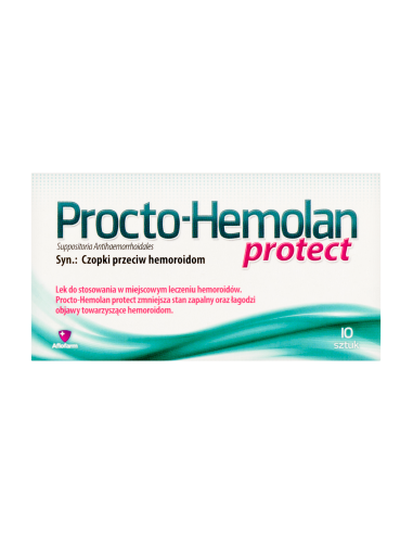 Procto-Hemolan Protect czopki 10 sztuk