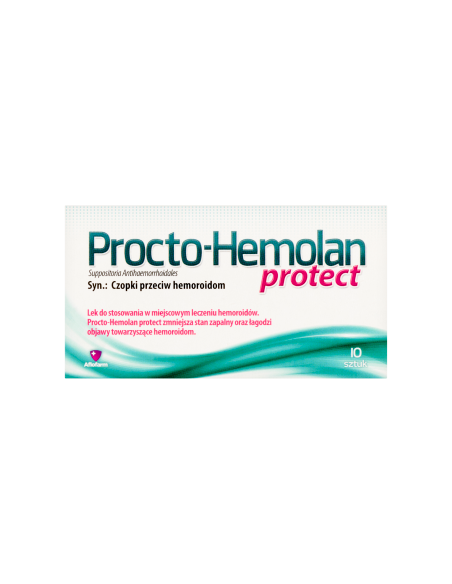 Procto-Hemolan Protect czopki 10 sztuk