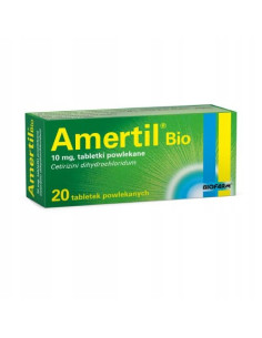 Amertil Bio 10 mg 20 tabletek powlekanych