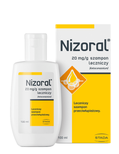 Nizoral 20 mg/g szampon leczniczy przeciwłupieżowy 100 ml
