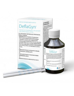 DeflaGyn zestaw do podawania żel dopochwowy 150 ml