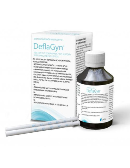 DeflaGyn zestaw do podawania żel dopochwowy 150 ml