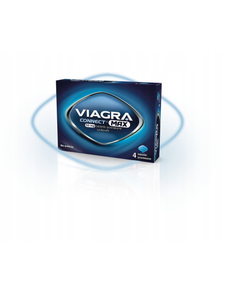 VIAGRA CONNECT MAX 50 mg 4 tabletki powlekane