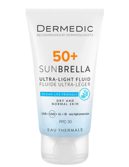 Dermedic SUNBRELLA Ultralekki krem do skóry suchej i normalnej SPF50+ 40 ml