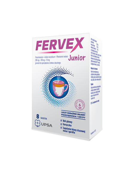 Fervex Junior 8 saszetek