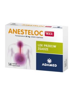 Anesteloc Max 20 mg 14 tabletek