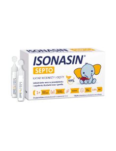 Isonasin Septo roztwór do płukania nosa 5 ml x 20 ampułek