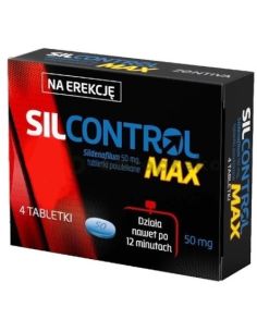 Silcontrol Max 50 mg 4 tabletki