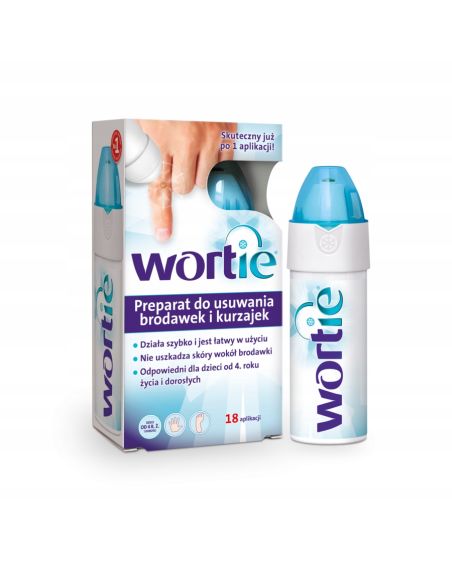 WORTIE Preparat do usuwania kurzajek 50 ml