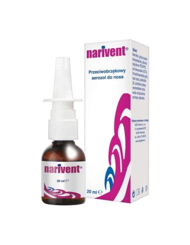 Narivent aerozol do nosa 20 ml
