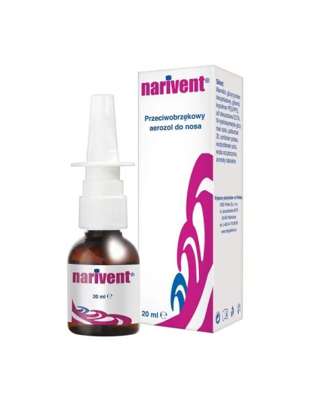 Narivent aerozol do nosa 20 ml