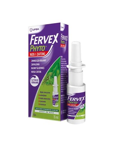 FERVEX PHYTO nos i zatoki, spray 15 ml