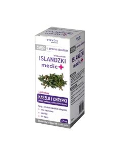 Islandzki Medic+ Syrop na kaszel i chrypkę 125 ml