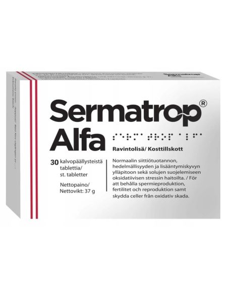 SERMATROP ALFA 30 tabletek