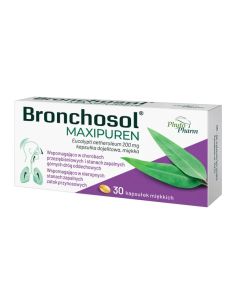 Bronchosol Maxipuren 200 mg 30 kapsułek miękkich