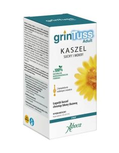 GrinTuss Adult syrop na kaszel suchy i mokry 180 g