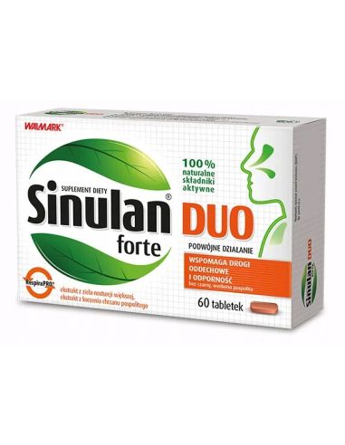 Sinulan Duo Forte 60 tabletek