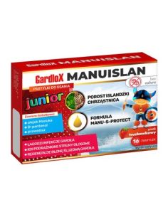 GARDLOX MANUISLAN JUNIOR pastylki do ssania smak...
