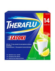Theraflu Zatoki 14 sasz.
