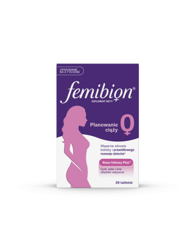 Femibion 0 planowanie ciąży 28 tabletek