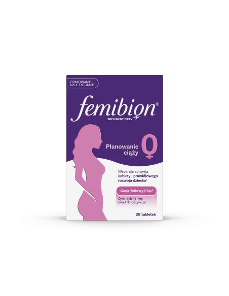 Femibion 0 planowanie ciąży 28 tabletek