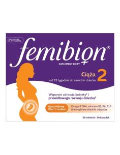 Femibion 2 Ciąża 28 tabletek + 28 kapsułek