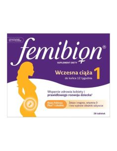 Femibion 1 Wczesna ciąża 28 tabletek