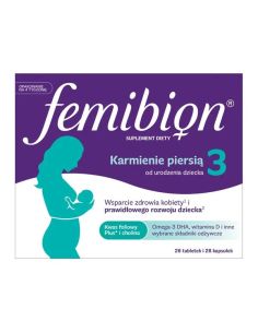 Femibion 3 Karmienie piersią 28 tabletek + 28 kapsułek