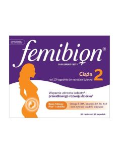 Femibion 2 Ciąża 56 tabletek + 56 kapsułek